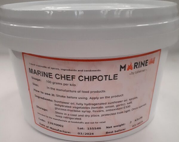 Chipotle Marinade Oil Based Allergen Free.