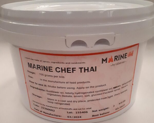 Thai Marinade Oil Based Allergen Free.